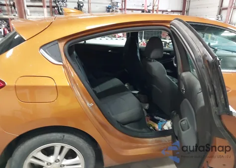 2017 Chevrolet Cruze Lt Auto из США, поврежденный, VIN 3G1BE6SMXHS603306